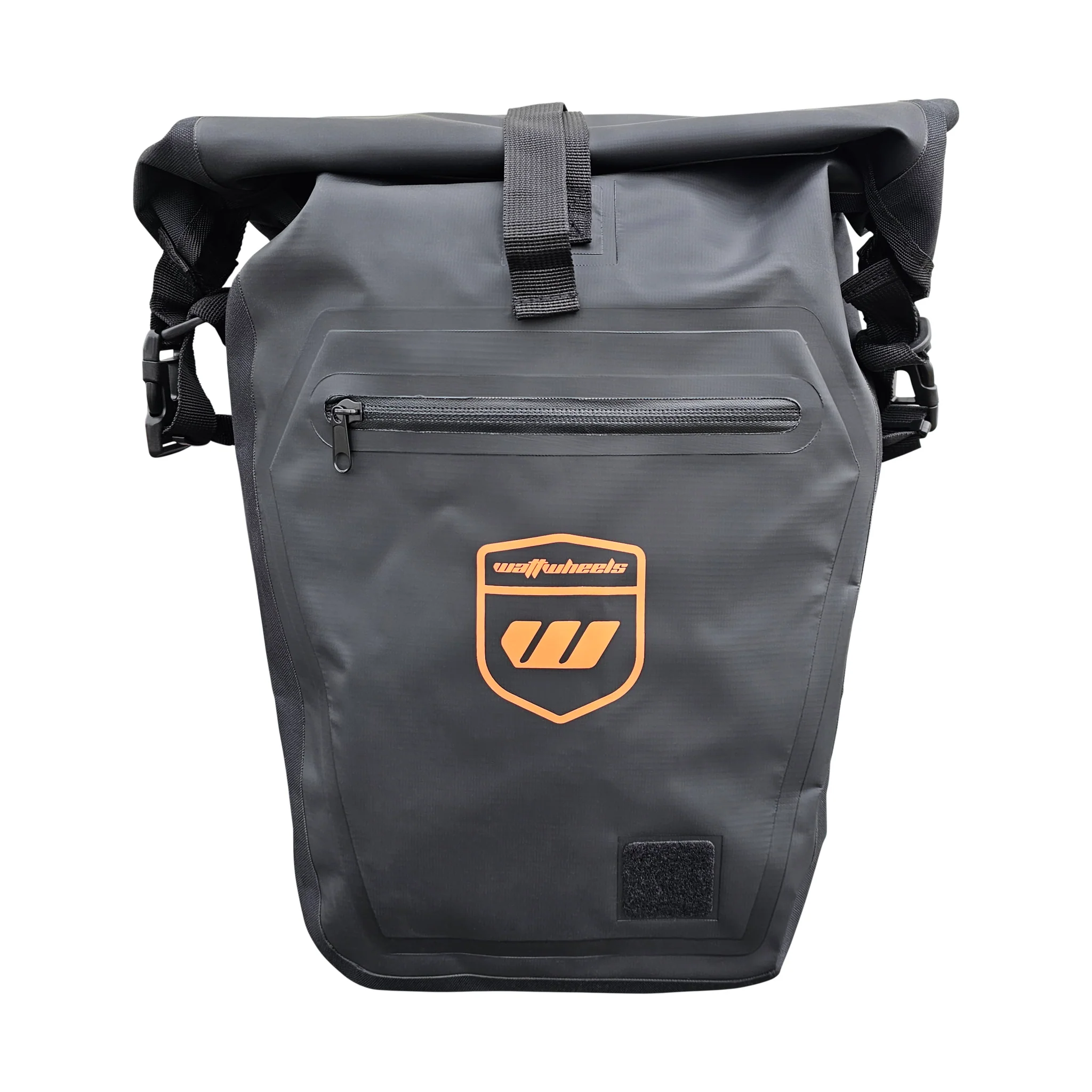 Watt Wheels Expedition Waterproof Pannier Bag Black - Image 2