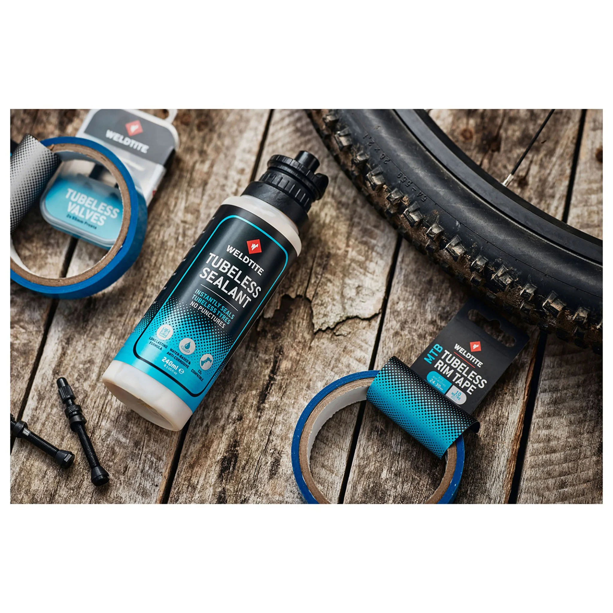 Weldtite Tubeless Tyre Sealant (240ml) - Image 2