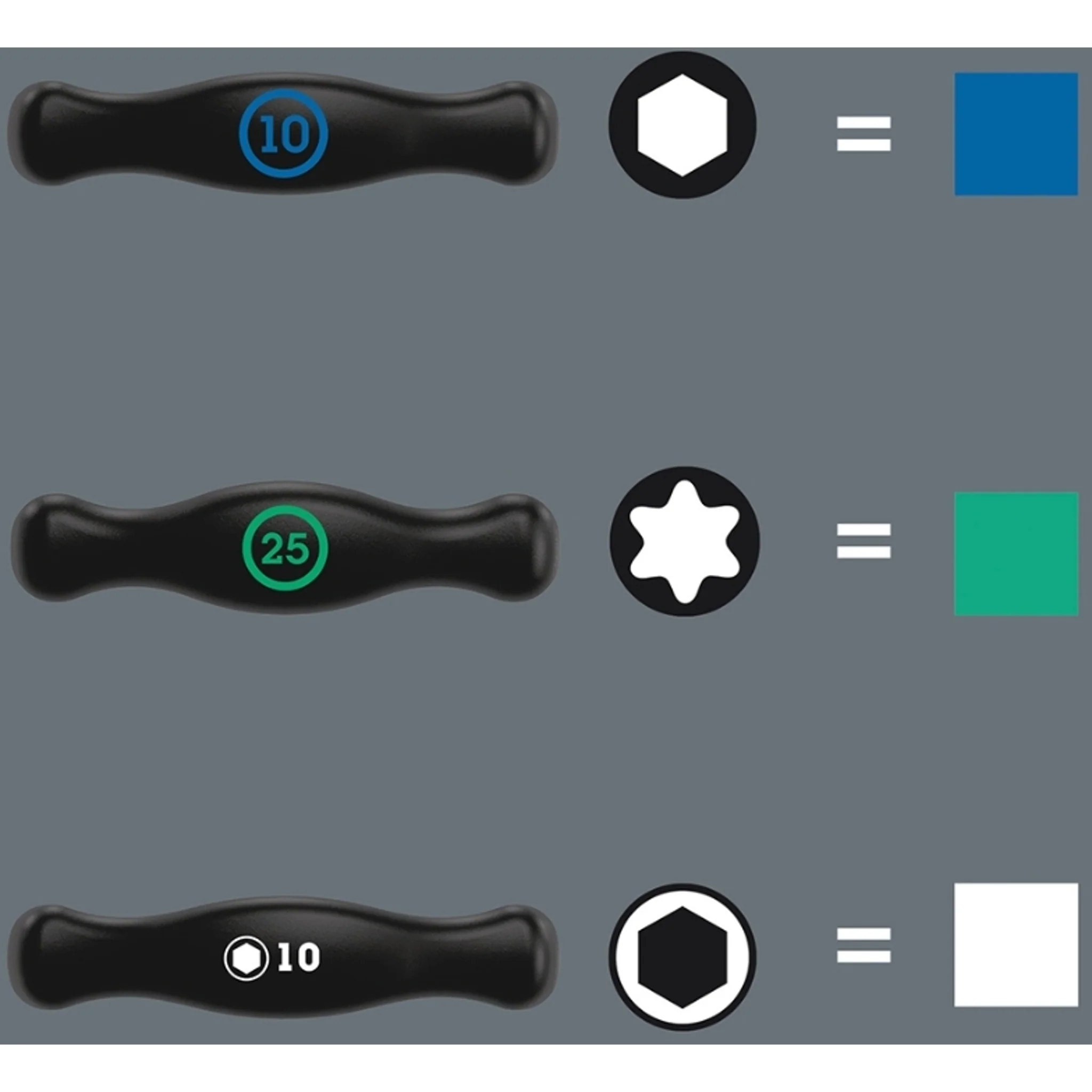Wera Bicycle Set 6 Screwdriver Set T-Handle with Holding Function 10 Pieces - Image 5