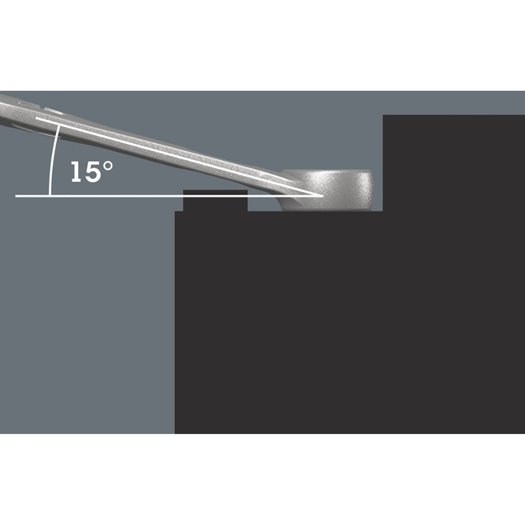 Wera Tools Combination Pedal Wrench 6003 Joker 15mm - Image 5