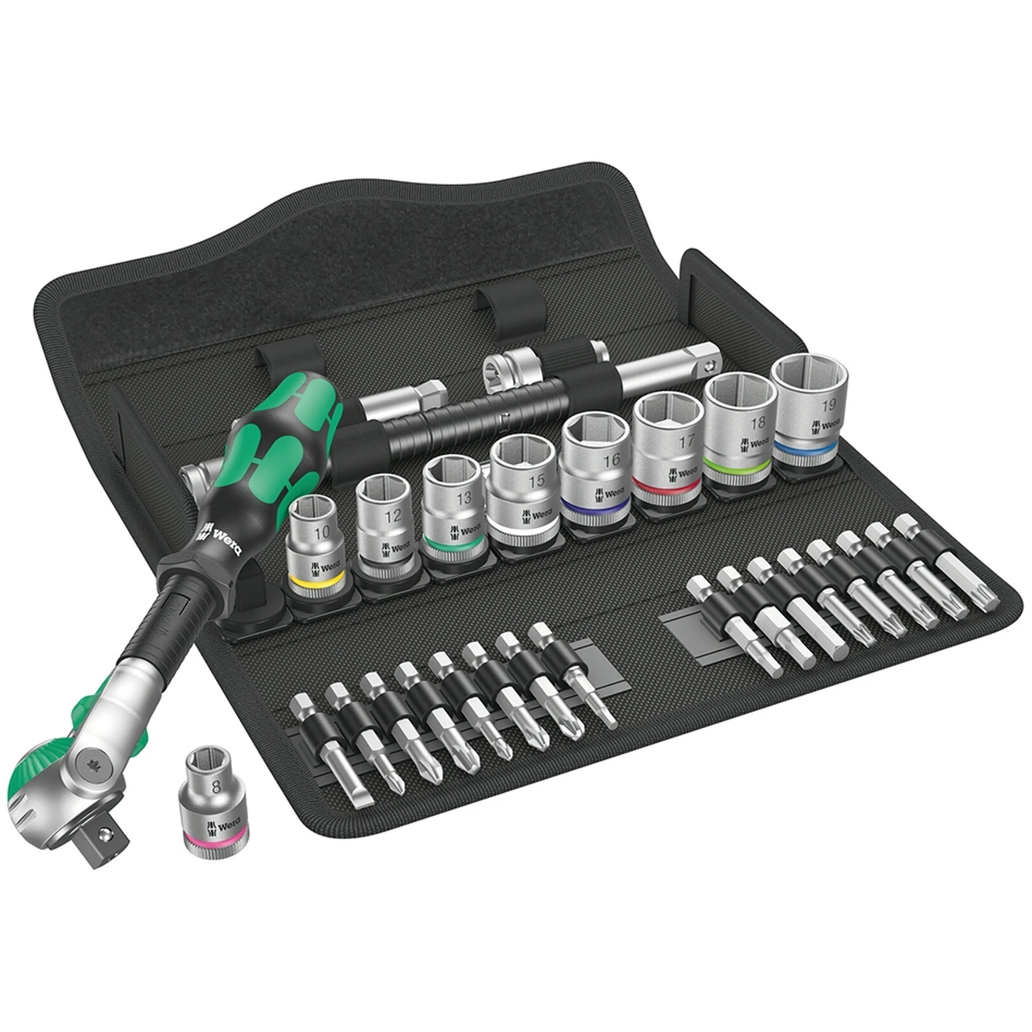 Wera Ratchet SB 6 Zyklo Speed Ratchet Set 29pcs 3/8 Drive