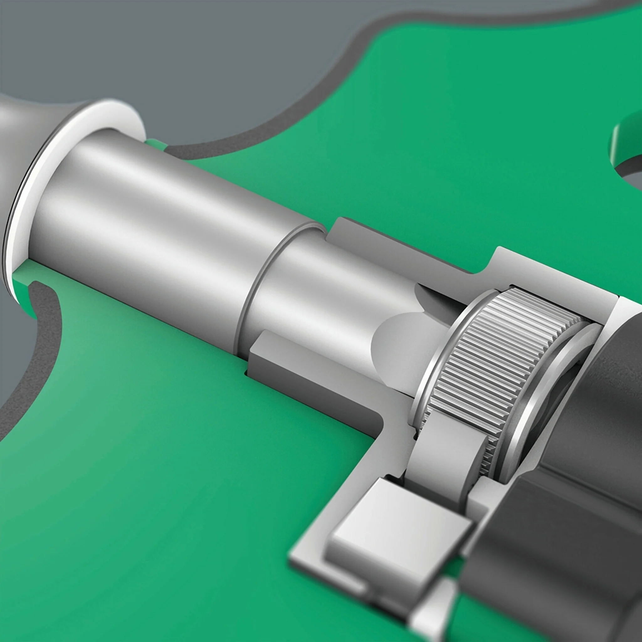 Wera T-Handle Bit Holding Screwdriver with Ratchet Function - Image 3