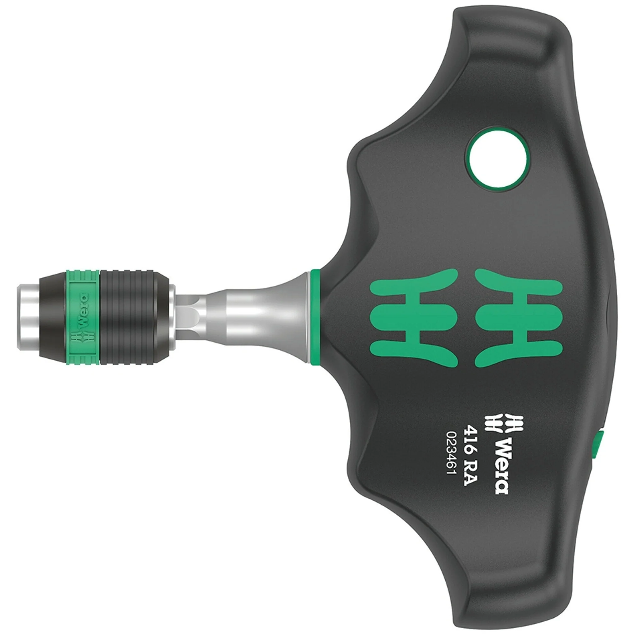 Wera T-Handle Bit Holding Screwdriver with Ratchet Function - Image 8