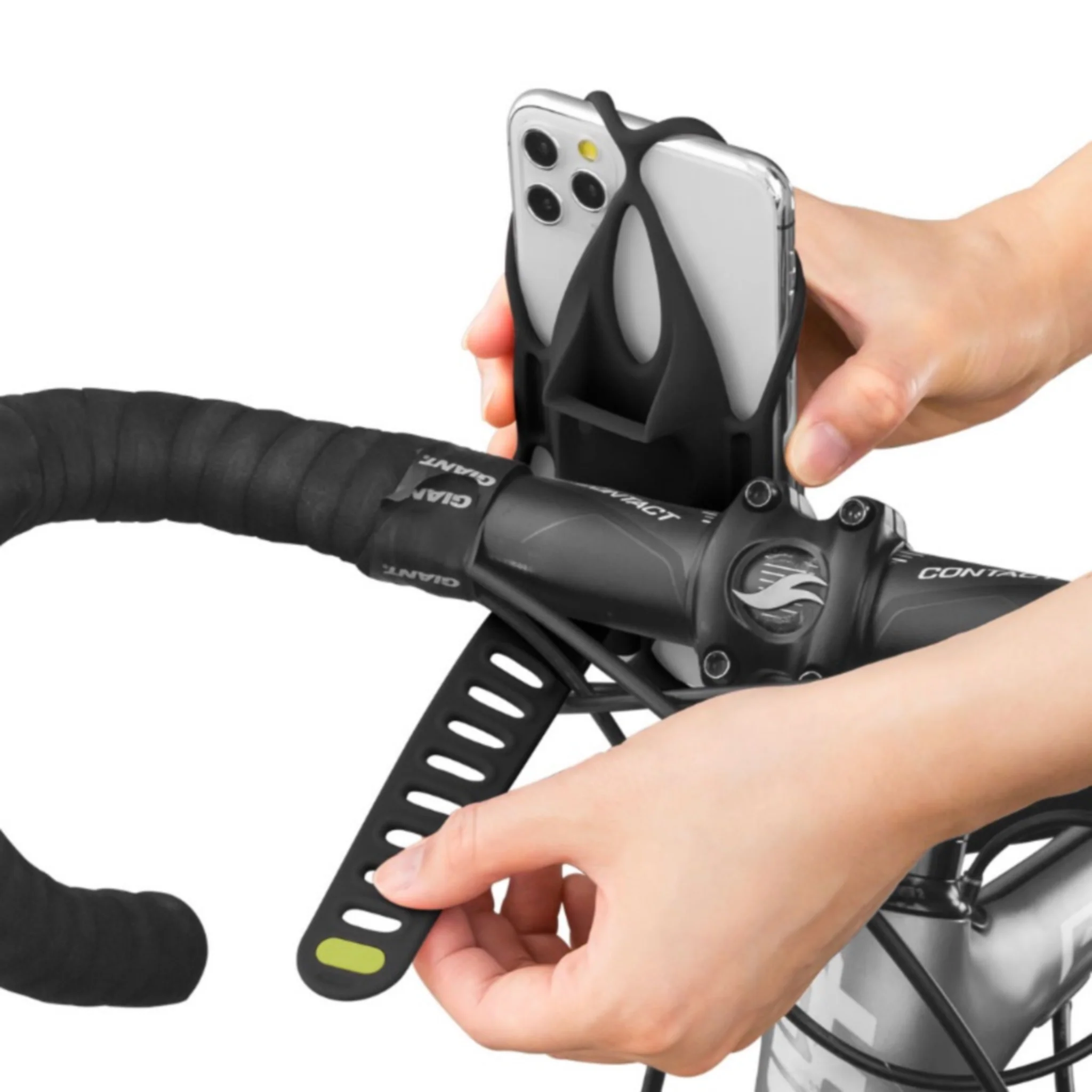 Bike Tie 4 Smartphone Handlebar Holder 4.7'' to 7.2'' Black - Image 2