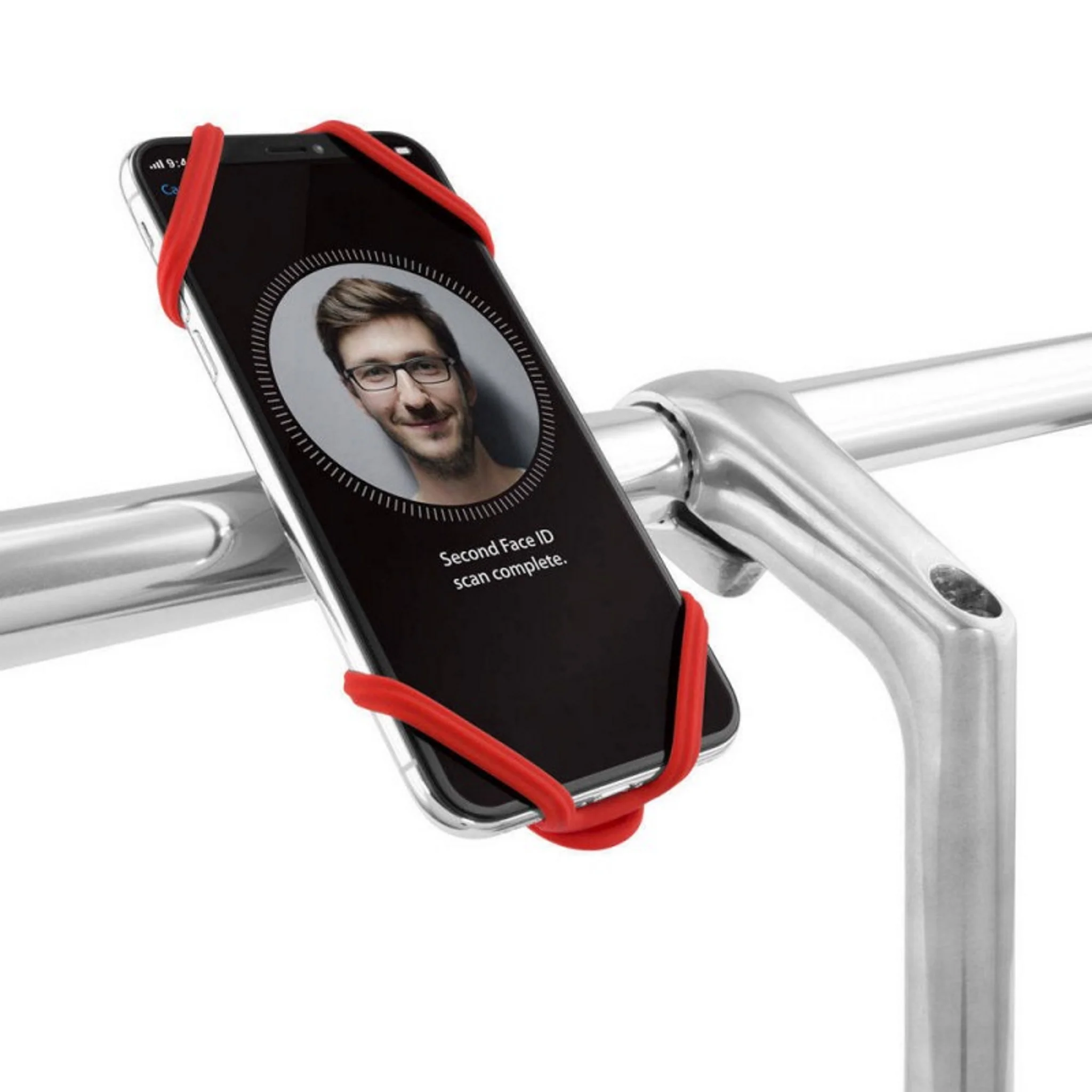 Bone Sport Biketie 2 Phone Holder H/Bar Red - Image 2