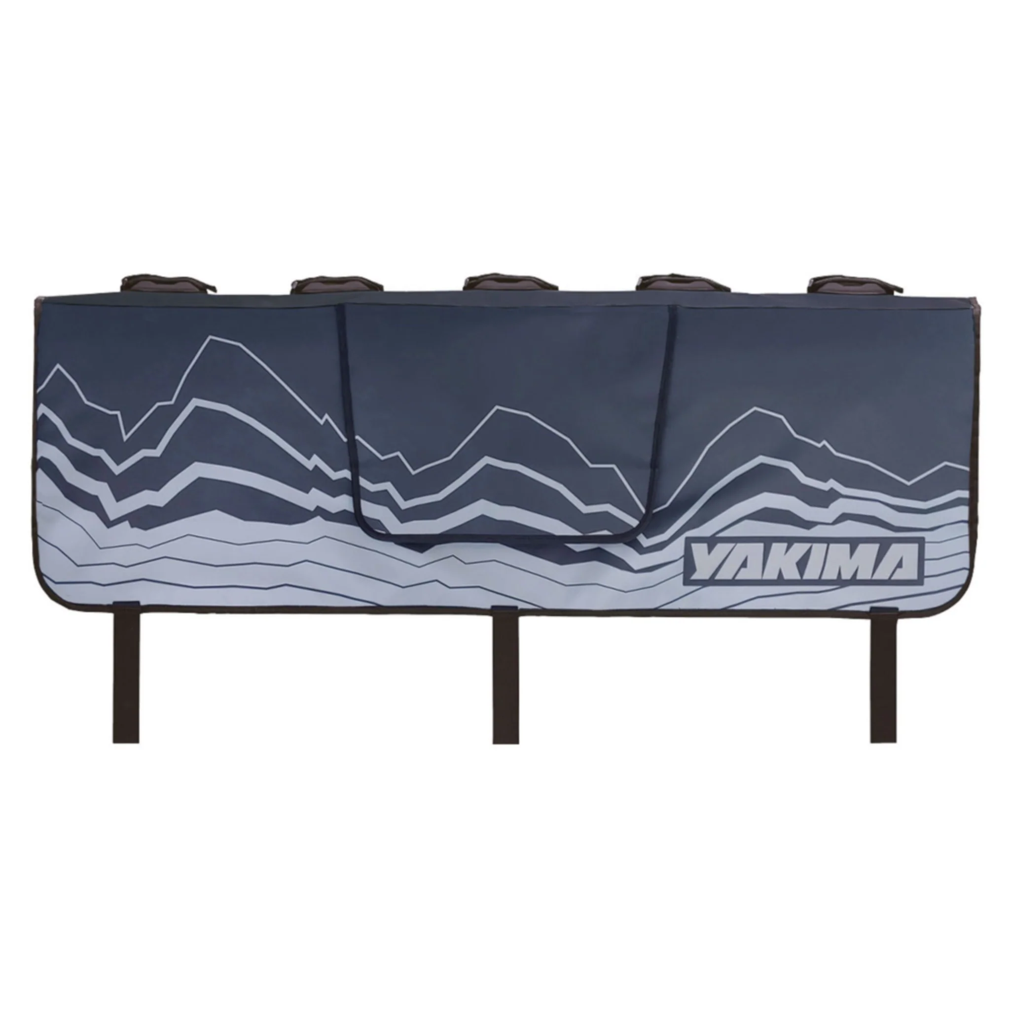 Yakima GateKeeper EVO Tailgate Pad 5-Bike Shadow Black - Image 3